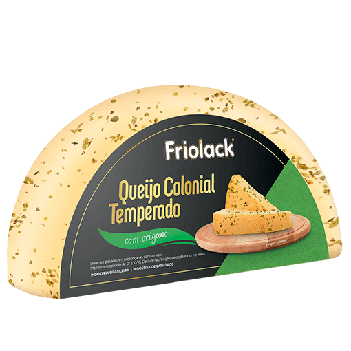 Queijo Colonial com Orégano Friolack 600g