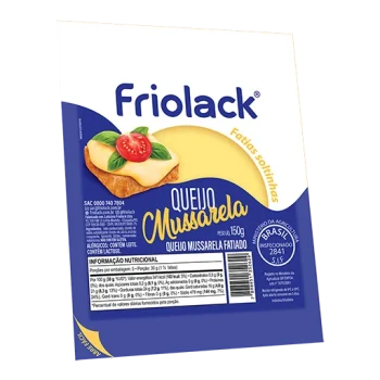 Queijo Mussarela Fatiado 150g