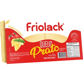 Queijo Prato - Fatiado 1kg